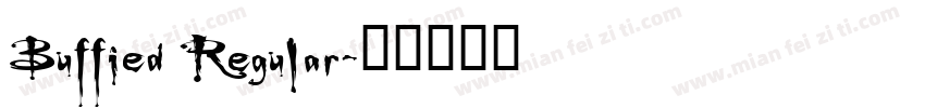 Buffied Regular字体转换